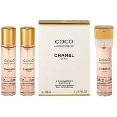 Chanel Coco Mademoiselle – EDP náplň 3 x 20 ml 60 ml