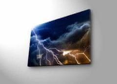 Wallity Obraz s LED osvetlením BLESK NA NEBI 26 45 x 70 cm