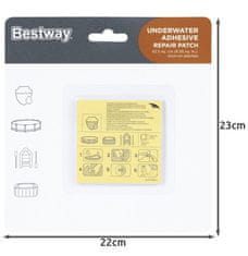 Bestway Sada záplat na opravu bazénov - BESTWAY 62091