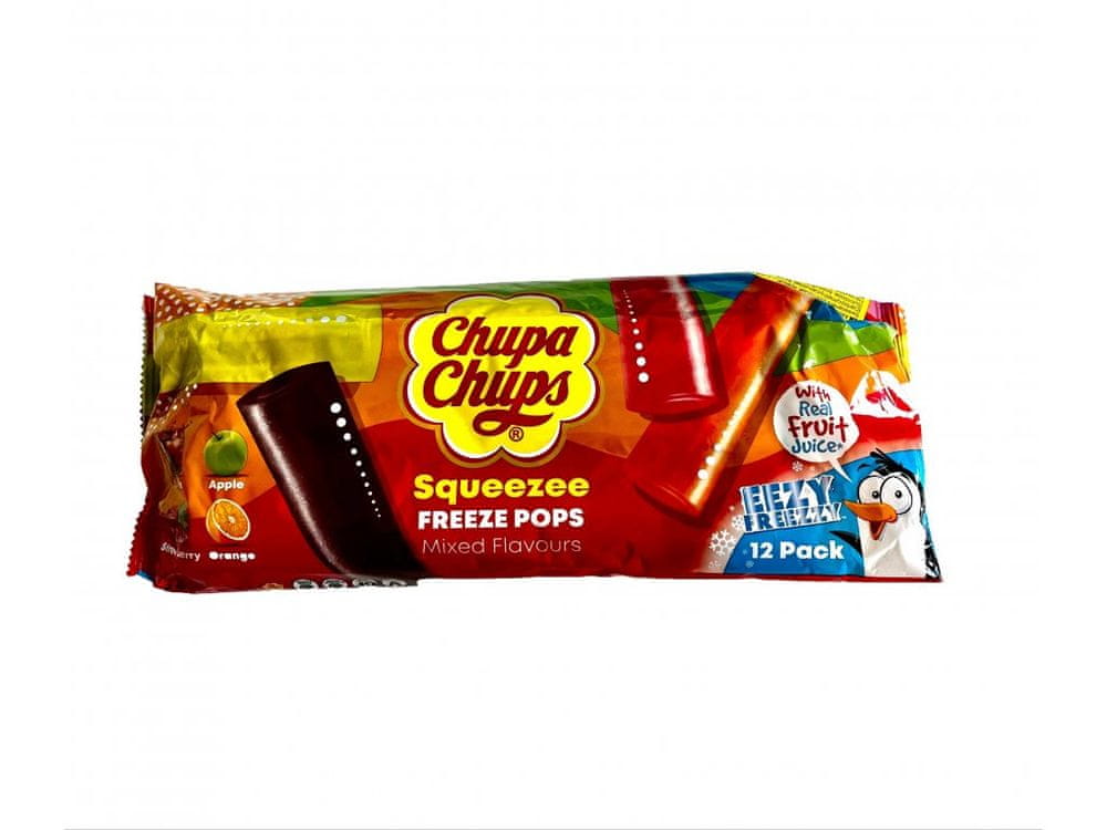 Chupa Chups Squeezee Freeze Pops 540ml