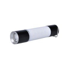 Solight Solight LED nabíjacie ručné svietidlo s kampingovou lucernou, 250lm, power bank, Li-Ion WN43