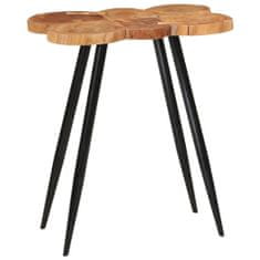 Petromila vidaXL Barový stôl s dizajnom polienok 90x54x105 cm masívna akácia 