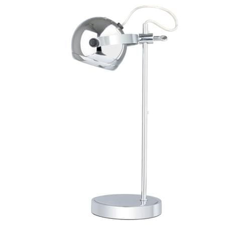 Leitmotiv Stolná lampa Retro Mini chróm 35cm