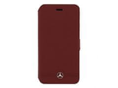 Mercedes-Benz Puzdro / obal na Samsung Galaxy S6 červené - kniha Mercedes