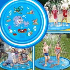 Mormark Mini vodný park so zabudovaným univerzálnym otvorom pre záhradnú hadicu (1 ks, priemer 170 cm) | SPLASHYFUN