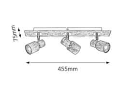 Rabalux 6007 Merkur, interierové svietidlo