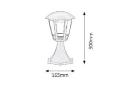 Rabalux SORRENTO LED záhradný stĺpik 8127