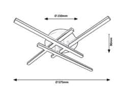Rabalux SVETLANA LED stropné svietidlo 3515