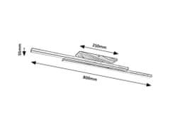 Rabalux TAMUR LED stropné svietidlo 71084