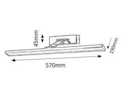 Rabalux PICTURE SLIM LED osvetlenie obrazov 3908