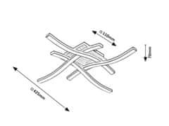 Rabalux 2281 Heimdall, interierové svietidlo