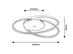 Rabalux 3256 Meridia, interierové svietidlo