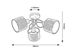 Rabalux 3246 Miguel, interierové svietidlo