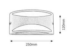 Rabalux MANHATTAN vonkajšie nástenné svietidlo 8359