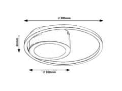 Rabalux 5289 Sirius, interierové svietidlo