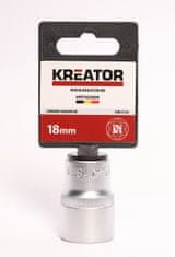 Kreator KRT502009 - 1/2 "Nástrčná hlavica (orech) 18mm