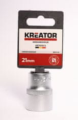 Kreator KRT502012 - 1/2 "Nástrčná hlavica (orech) 21mm