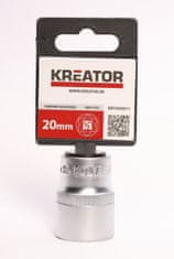 Kreator KRT502011 - 1/2 "Nástrčná hlavica (orech) 20mm