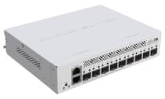 Mikrotik Cloud Router Switch CRS310-1G-5S-4S+IN, 800MHz CPU, 256MB RAM, 5xSFP, 4xSFP+, 1x GbE, LCD, vr. L5 licencie