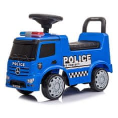 MILLY MALLY Detské odrážadlo so zvukom Mercedes POLICE modré