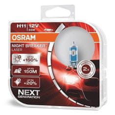 Osram Žiarovka 12V 55W H11 PGJ19-2 OSRAM Night Breaker Laser-box-2ks