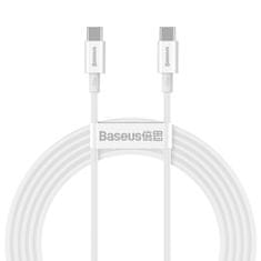 shumee Špičkový kábel USB-C USB-C Quick Charge FCP 100W 5A 20V 2m biely