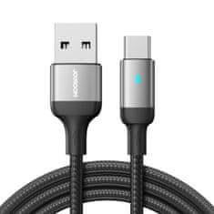 shumee USB - USB-C kábel pre rýchle nabíjanie A10 Series 3A 1,2m čierny