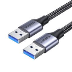 shumee Odolný opletený kábel USB 3.0 5Gb/s, 2m, sivý