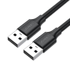 shumee Flexibilný flexibilný kábel USB 2.0 kábel 480Mb/s 25cm čierny