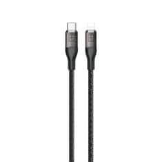 shumee iPhone USB-C - Lightning rýchlonabíjací kábel 30W 1m, šedý