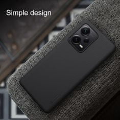 Nillkin Nillkin Super Frosted Zadní Kryt pro Xiaomi Redmi Note 12 Pro+ 5G Black