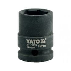 YATO 1/2" šesťhranná nástrčná hlavica 19 mm CrMo