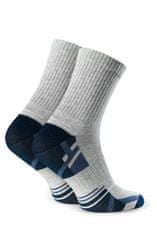 Amiatex Dámske ponožky 022 292 grey + Nadkolienky Gatta Calzino Strech, šedá, 35/37