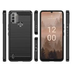 IZMAEL Carbon Shield TPU puzdro pre Nokia C31 - Čierna KP27706