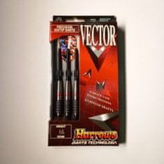 Harrows Šípky soft Vector 16g, nikel, červené (do vypredania zásob)