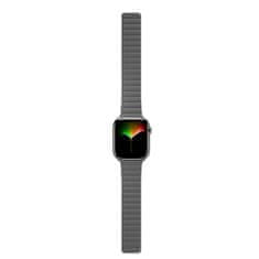 EPICO magnetický pásik pre Apple Watch 38/40/41 mm – SIVÁ/zelená, 63318101900003