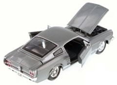 Maisto Ford Mustang GT 1967 sivý 1:24