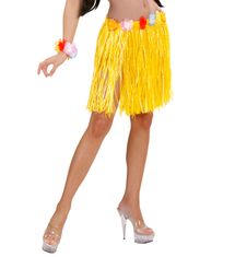Widmann Havajská sukňa s kvetinovým pásom - 45 cm (žltá)