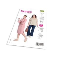 Burda Strih Burda 5934 - Rovné empírové šaty, tunika