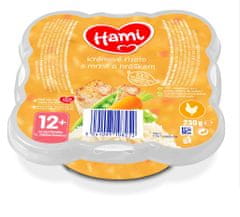 Hami Malý Gurmán: Krémové rizoto s mrkvou a hráškom (230 g)