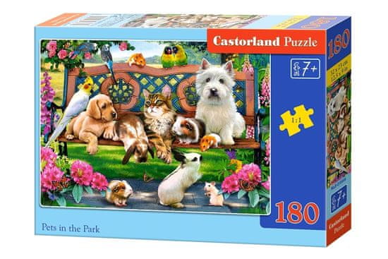 Castorland Puzzle Maznáčikovia v parku 180 dielikov