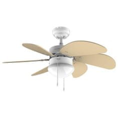 Cecotec Stropný ventilátor , 5963 EnerySilence Aero 3600 Vision SunLi, priemer 92 cm, lampa, 3 prevádzkové rýchlosti, 6 lopatiek, 50 W