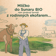 Sunar BIO 2 pokračovacie dojčenské mlieko, 6 x 700 g