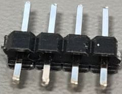 HADEX Jumper lišta 1x4pin s roztečí 2,54mm pro PCB