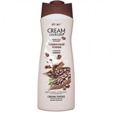 Vitex-belita CREAM Cocktail Krémový sprchový gél CREAM TOFFI s kakaovým maslom (515ml)