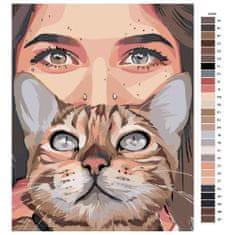 Malujsi Maľovanie podľa čísel - Farby očí - 80x100 cm, plátno vypnuté na rám