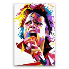 Malujsi Maľovanie podľa čísel - Michael Jackson 04 - 40x60 cm, bez dreveného rámu