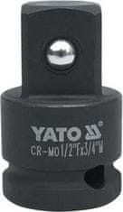 YATO Nadstavec adaptér 1/2" - 3/4" rázový CrMo SCM-440