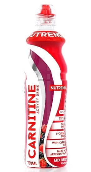 Nutrend Nápoj CARNITINE with caffeine 750ml MIX BERRY