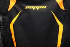 Cappa Racing Bunda moto AREZZO textilná čierna/oranžová (tlačená) M